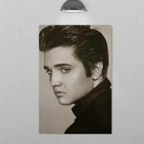 Placa Decorativa Elvis Presley - Quadro 20x30 - Mdf / Alta Qualidade - ARTSIM