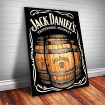 Placa Decorativa Em Mdf Com 20x30cm - Barril Jack Daniels