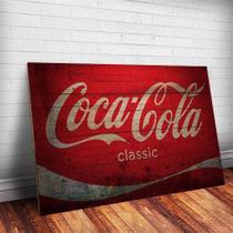Placa Decorativa Em Mdf Com 20x30cm - Coca Cola Placa Decorativa Em Mdf Com 20x30cm - Coca Cola