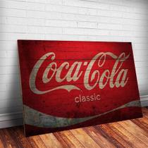Placa Decorativa Em Mdf Com 20x30cm - Coca Cola