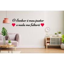 Placa Decorativa em MDF - O Senhor é Meu Pastor