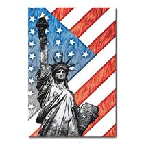 Placa Decorativa - Estados Unidos - 0619plmk