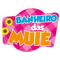 Placa Decorativa Festa Junina Banheiro das Muié