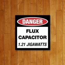 Placa Decorativa Filme - Capacitor De Fluxo