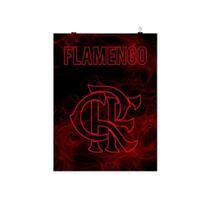 Placa Decorativa Flamengo 20X30Cm Modelo 3