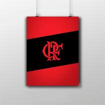Placa Decorativa Flamengo Símbolo Poster