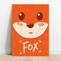 Placa Decorativa Fox
