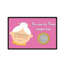 Placa Decorativa - Frases - Sempre Tem 1 Real - cód. 5350 Placa Decorativa - Frases - Sempre Tem 1 Real - cód. 5350