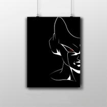 Placa Decorativa Freeza Black - Dragon Ball Anime