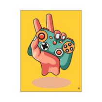 Placa Decorativa Gamer Controle Xbox