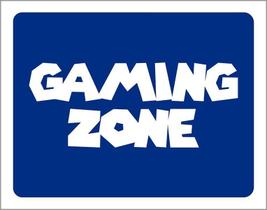 Placa Decorativa - Gaming Zone ul 27X35