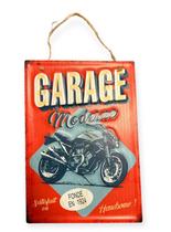 Placa Decorativa Garage Moderne em Ferro 28x0,05x40cm - Dynasty