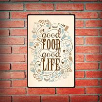 Placa Decorativa - Good Food - cód. 5119 Placa Decorativa - Good Food - cód. 5119
