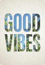 Placa decorativa - Good Vibes