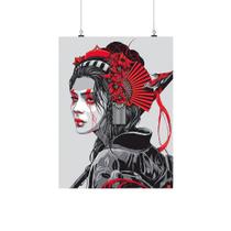 Placa Decorativa Gueixa Artwork 20X30Cm Placa Decorativa Gueixa Artwork 20X30Cm