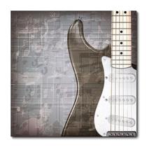 Placa Decorativa - Guitarra - 0481plmk
