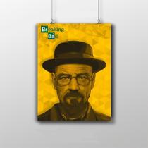 Placa Decorativa Heisenberg Artwork - Breaking Bad Série