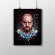 Placa Decorativa Heisenberg Wallpaper - Breaking Bad Série