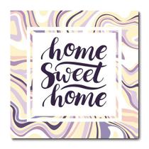 Placa Decorativa - Home Sweet Home - 1382plmk