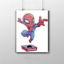 Placa Decorativa Homem Aranha Infantil