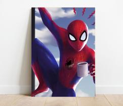 Placa Decorativa Homem Aranha / Spider-Man 20x29cm