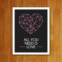 Placa Decorativa - I Love You Placa Decorativa - I Love You