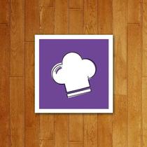 Placa Decorativa Icone Chapéu Placa Decorativa Icone Chapéu