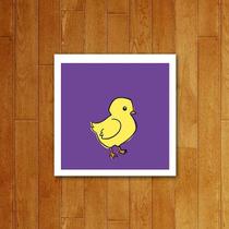 Placa decorativa Icone Pato de borracha