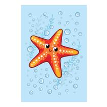 Placa Decorativa Infantil Estrela do Mar 30x40 Placa Decorativa Infantil Estrela do Mar 30x40