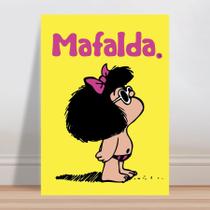 Placa decorativa infantil mafalda star