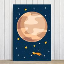 Placa Decorativa Infantil MDF Sistema Solar Jupiter 20x30cm Placa Decorativa Infantil MDF Sistema Solar Jupiter 20x30cm