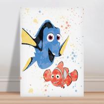 Placa decorativa infantil Procurando Nemo