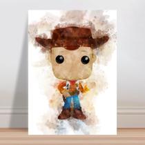 Placa decorativa infantil Toy Story Woody