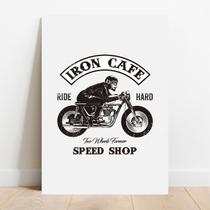 Placa Decorativa Iron Café Placa Decorativa Iron Café