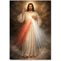 Placa Decorativa isericordioso Presença Viva 21x30cm Placa Decorativa isericordioso Presença Viva 21x30cm
