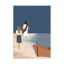 Placa Decorativa Jesus Andando Art Moderna 15x21cm Placa Decorativa Jesus Andando Art Moderna 15x21cm