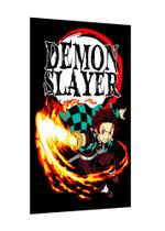 Placa decorativa - kimetsu no yaiba - tanjiro - demon slayer