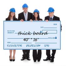 Placa Decorativa lausomile 102x41cm Cheque Grande para Quadro Branco Placa Decorativa lausomile 102x41cm Cheque Grande para Quadro Branco
