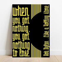 Placa Decorativa Like a Rolling Stone Placa Decorativa Like a Rolling Stone