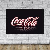 Placa Decorativa Logo Coca Cola