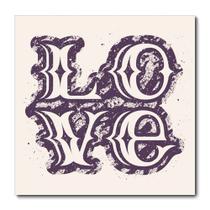 Placa Decorativa - Love - Amor - 1541plmk