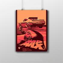 Placa Decorativa Mad - Carro Deserto Artwork Max Placa Decorativa Mad - Carro Deserto Artwork Max