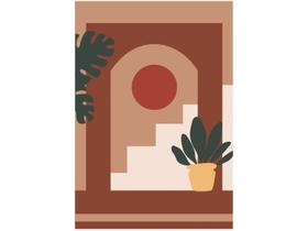 Placa Decorativa MDF Ambiente 20x29cm