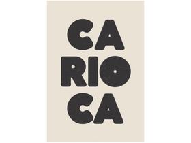 Placa Decorativa MDF Carioca 20x29cm - Design Up Living