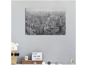 Placa Decorativa MDF Cidade 30x44cm