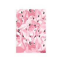 Placa Decorativa MDF Flamingos Tropicais 30x40cm Placa Decorativa MDF Flamingos Tropicais 30x40cm
