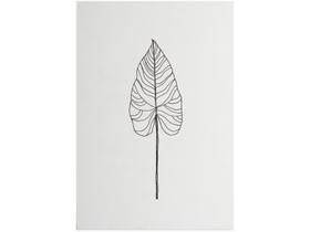 Placa Decorativa MDF Folha Minimalistas 20x29cm