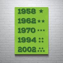Placa Decorativa MDF Futebol Campeonatos 20x30cm Placa Decorativa MDF Futebol Campeonatos 20x30cm
