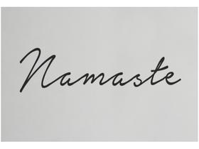Placa Decorativa MDF Good Vibes Namaste 20x29cm