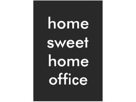 Placa Decorativa MDF Home Sweet 20x29cm